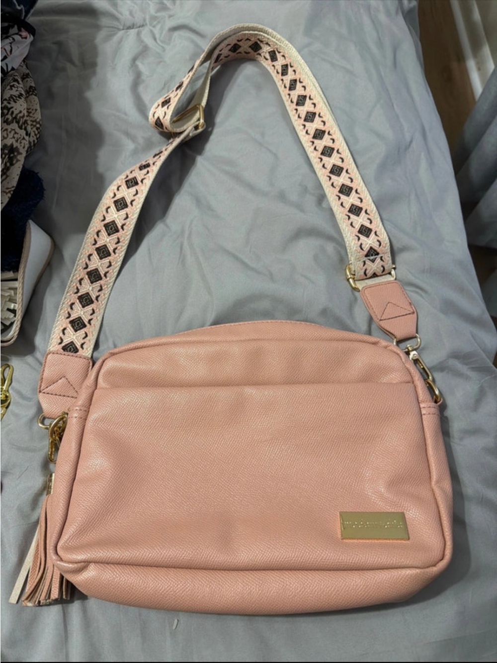 Everyday Crossbody Bag - Blush Pink